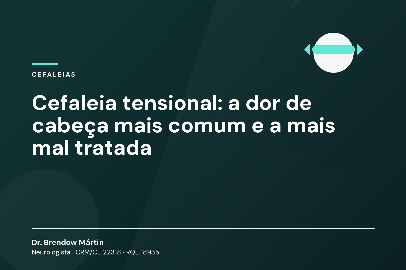 Cefaleia tensional: a dor de cabeça mais comum e a mais mal tratada