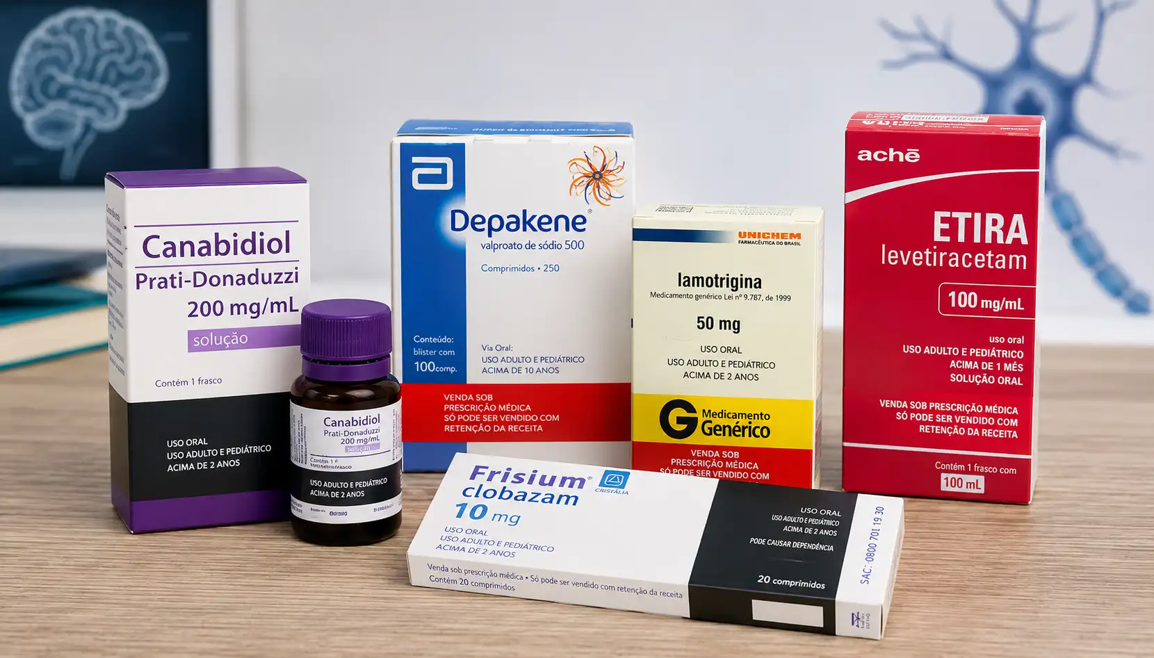 Medicações para epilepsia: principais opções, canabidiol e como escolher com segurança