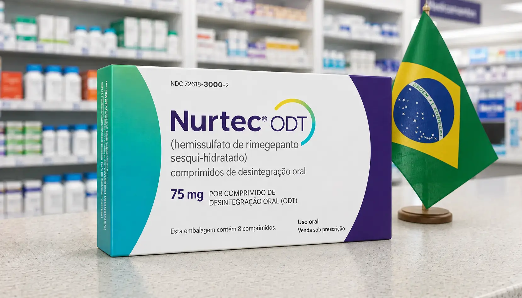 Rimegepant (Nurtec ODT) para tratamento da enxaqueca
