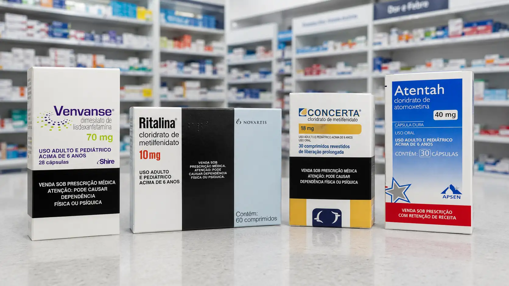 Medicamentos para TDAH